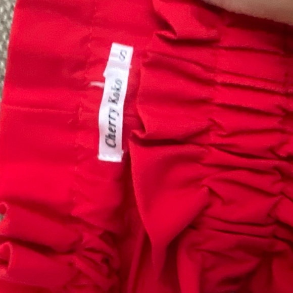 CherryKoko - Paperbag Red Shorts - Picture 4 of 4